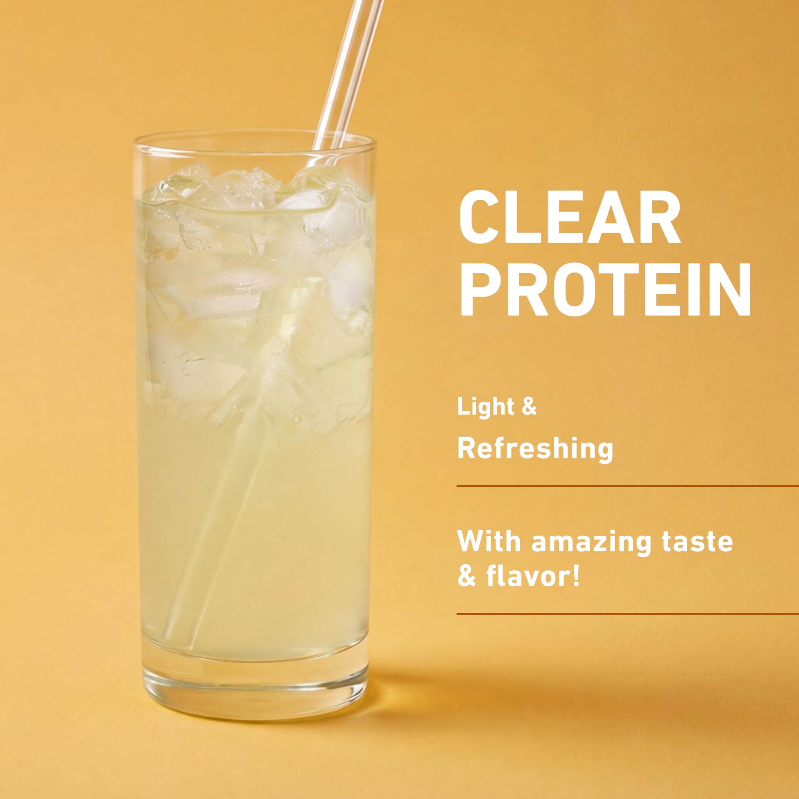 Isopure Clear Whey Isolate Protein Powder, Pineapple Orange Banana,14 Serv — Amazon image 3