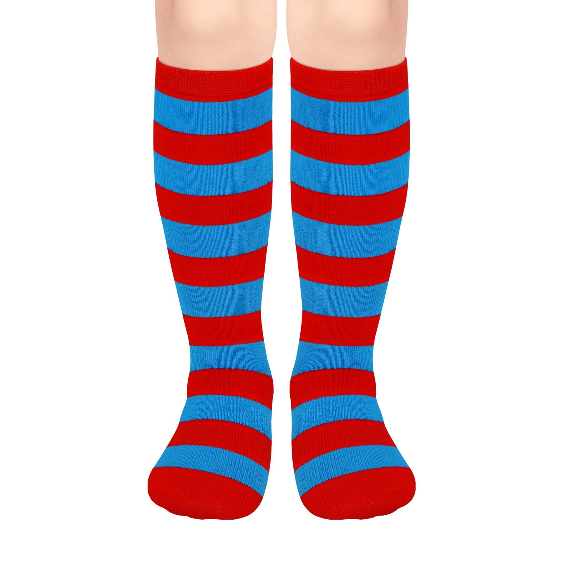 Olreco 1 Pack Toddler Kids Youth Soccer Socks Girls Boys Baseball Socks Youth Knee High Softball Football Accessories Cotton