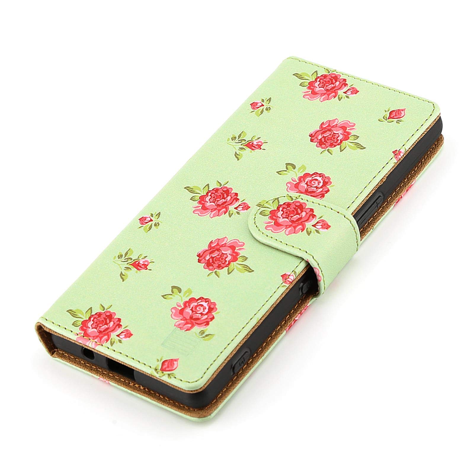 Custodia Orizzontale Sony Xperia 5 II in Pelle e Nylon DFV mobile