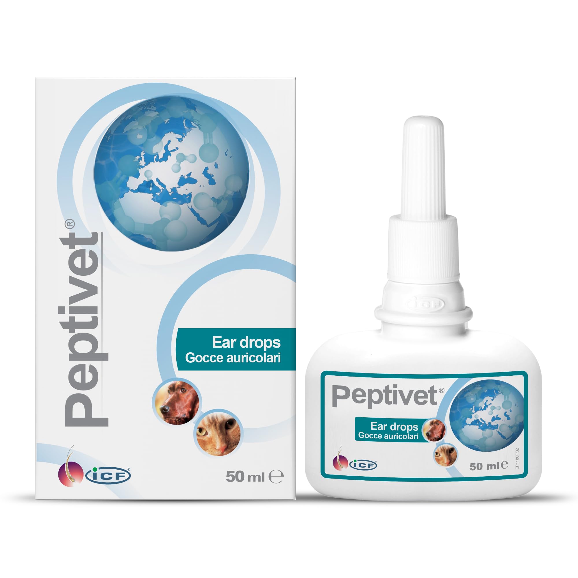 I.C.F. Peptivet Gocce Auricolari, 50 ml
