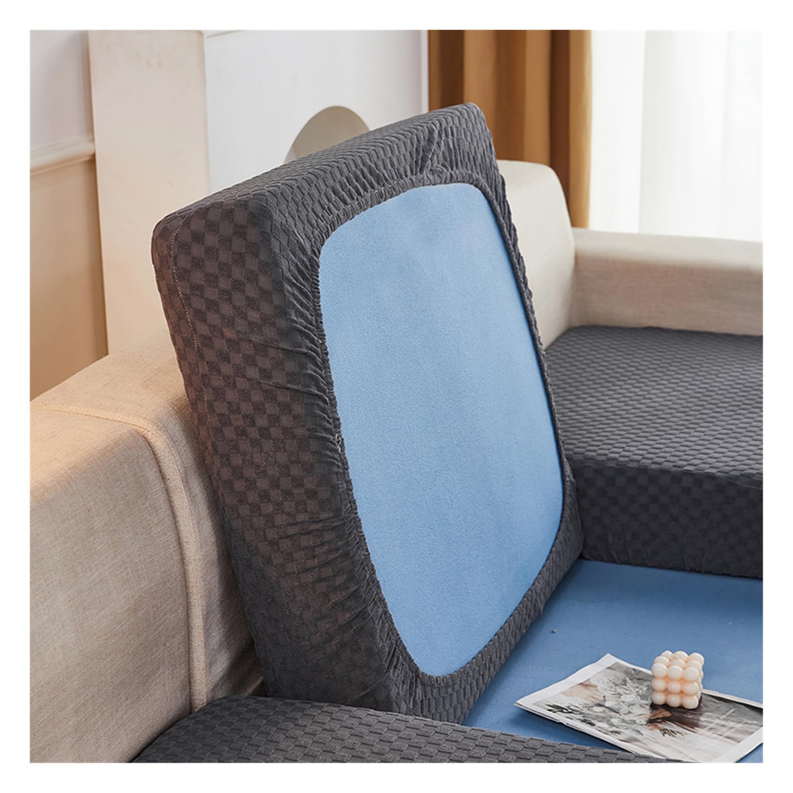 Housses de coussin de siège de canapé contre les taches et l'usure