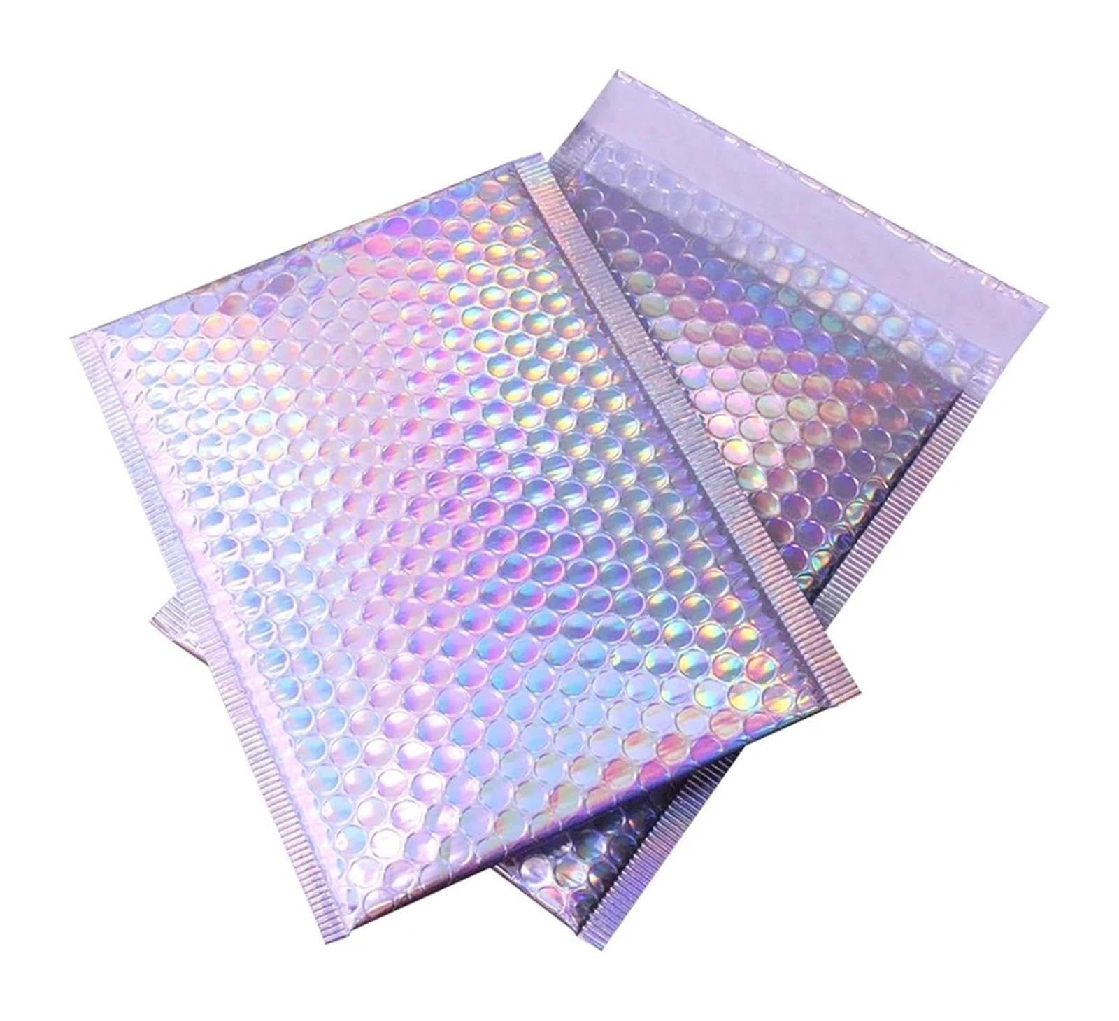 Aluminiowane foliowe samoprzylepne koperty bąbelkowe | Wielokolorowe, różne rozmiary, 10 sztuk do wysyłki i przechowywania: elektronika, akcesoria(25X30cm 10pcs)