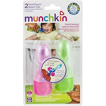 munchkin baby food pouch holder