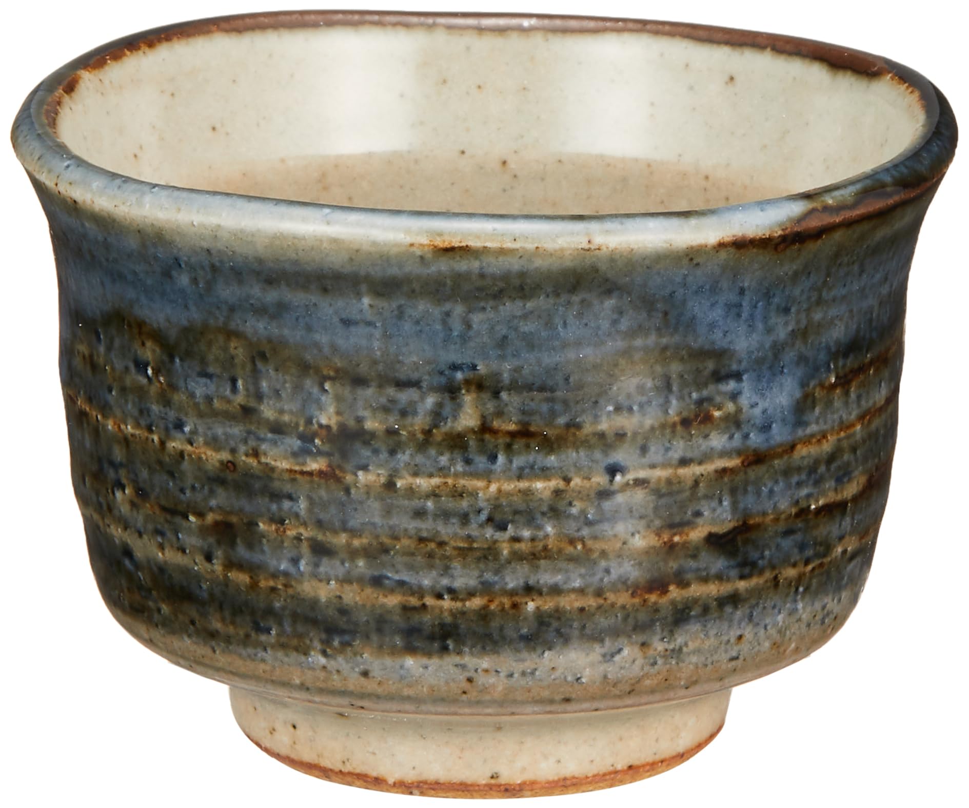 Mino Ware Drinking Cup, Approx. 2.8 inches (7 cm), Gosu Maki, Made in Japan, 133-62053 : Home & Kitchen