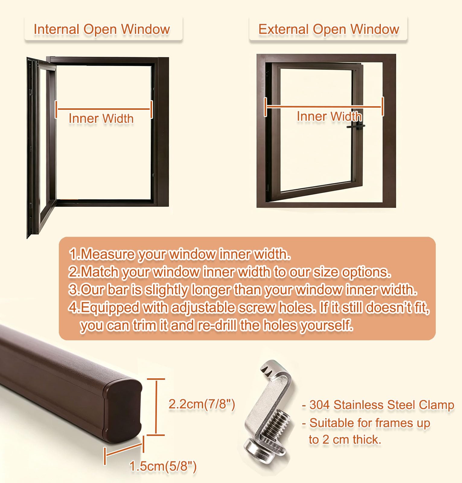 Fenstergitter Sicherheitsbarriere Fenster Verstellbarer Breite | Robustes Fensterschutzgitter für Haustiere und Kinder, Rostbeständig, Einfache Montage(Green,Inner Width-100cm/40")