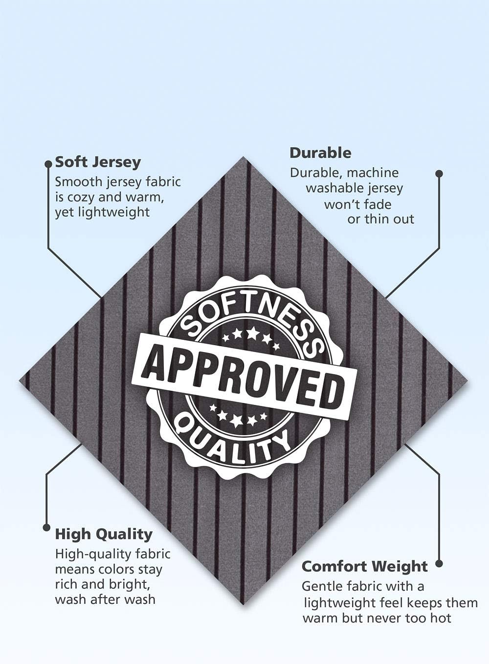 PajamaGram Pajamas for Kids - Kids Long Sleeve Button Down Pajamas with Pants - Image 5