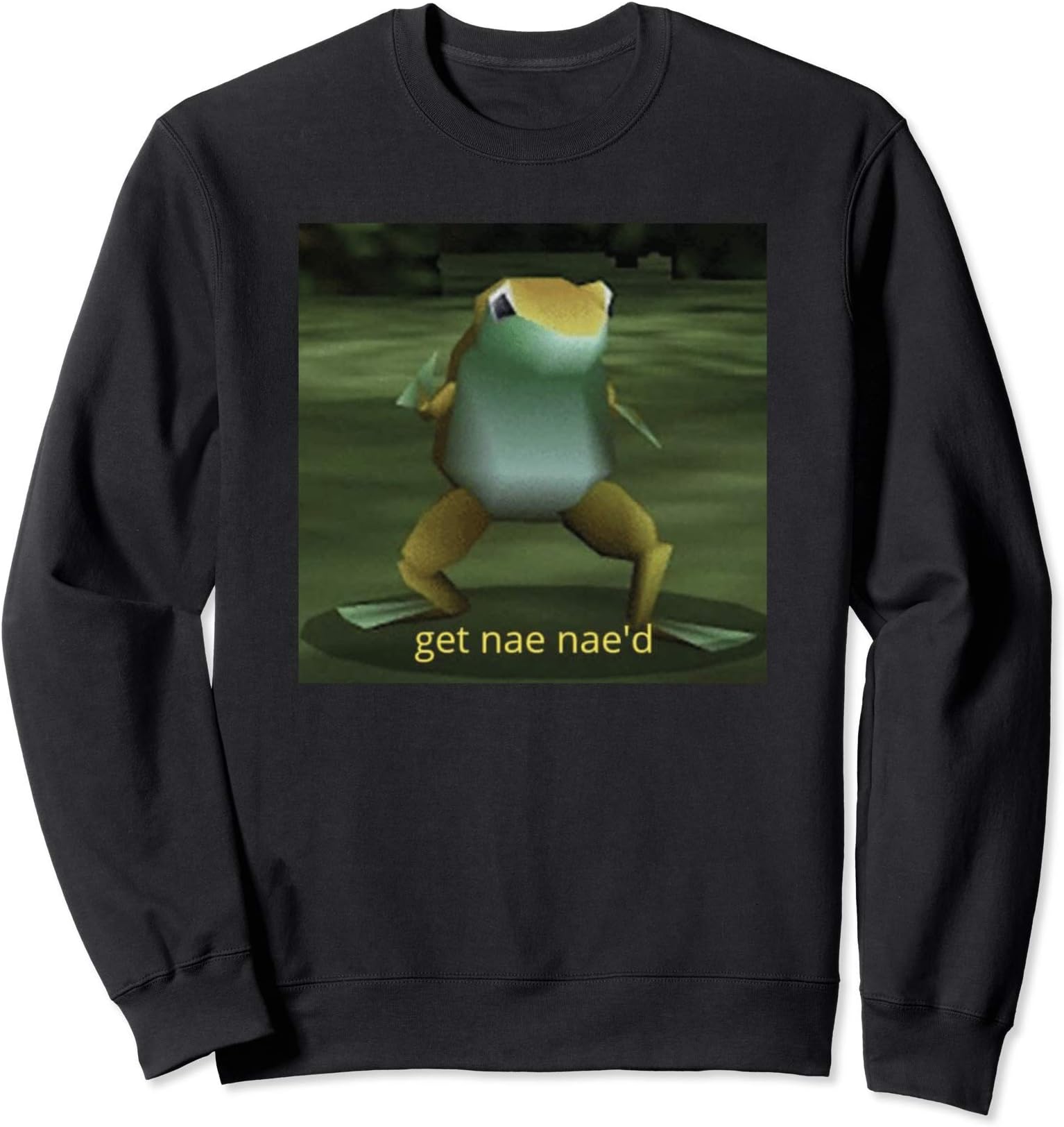 Get Nae Nae'd Dancing Frog Meme Sweatshirt