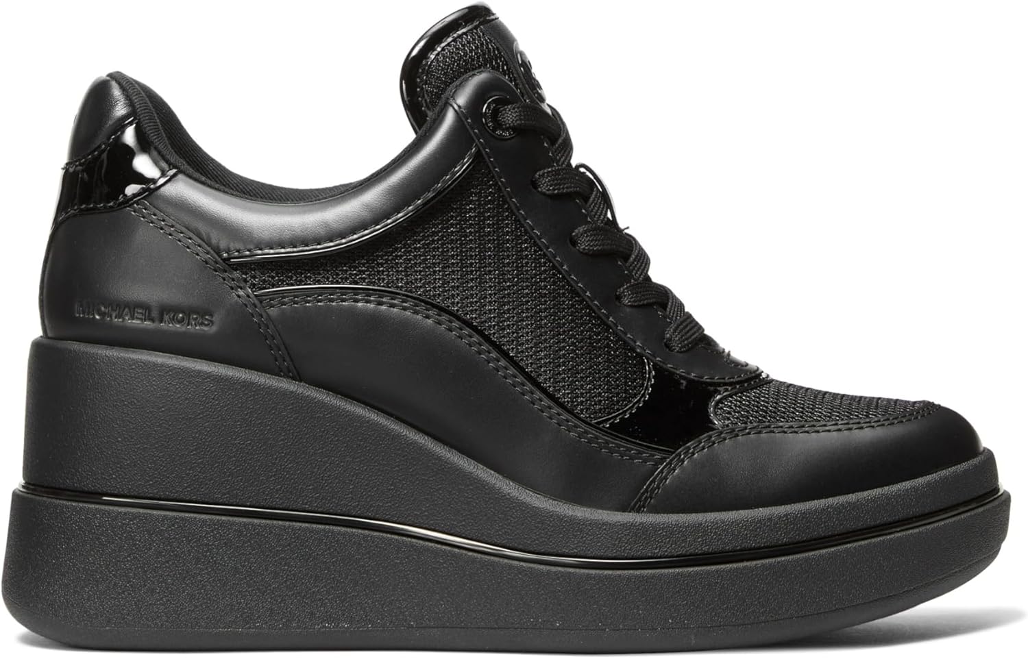 Michael Kors Womens Emmy Wedge Trainer - Image 2