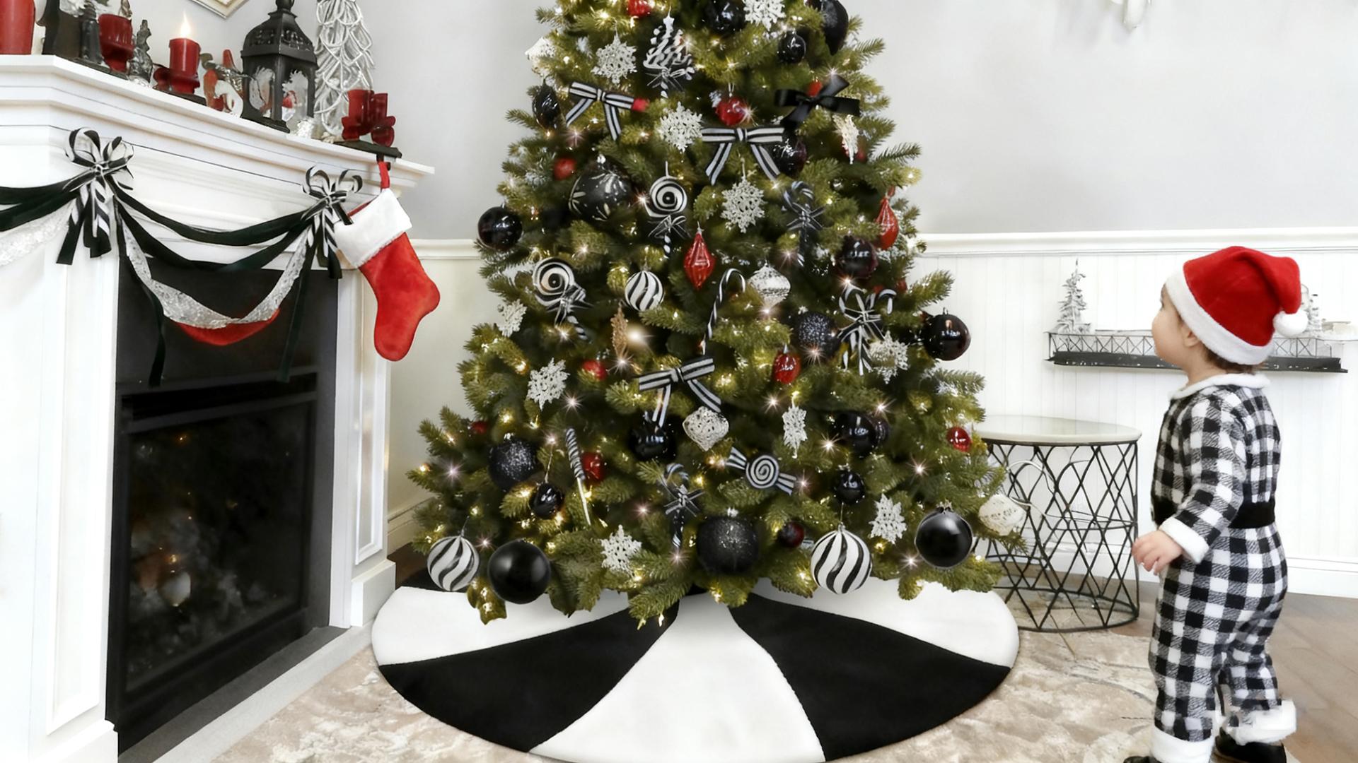 Décorations Noël Acrylique - Lot De 10 Flocons De Neige Cristal Avec Rubans, Pour Sapin, Fenêtres, Cheminée - 2
