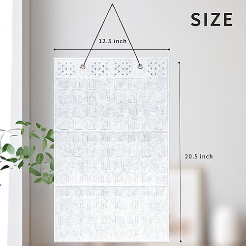 Vista 44 de 2 Pink Circle Wall Hanging Brooch Pin Organizer,Pin Collection Display Case,pin Board for Enamel pins,Holds Up to 76 Pins.(Not Include Any