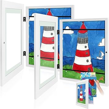 Kids Art Front-Opening Picture Frames