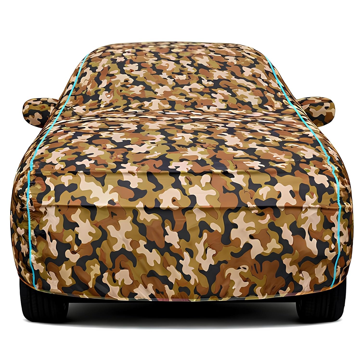 Waterproof Car Cover Compatible with Ford Fiesta Classic | Full Body Sedan All Weather Protection | UV Heat Resistant | Dustproof Scratch Safe Car Body Cover-image-39