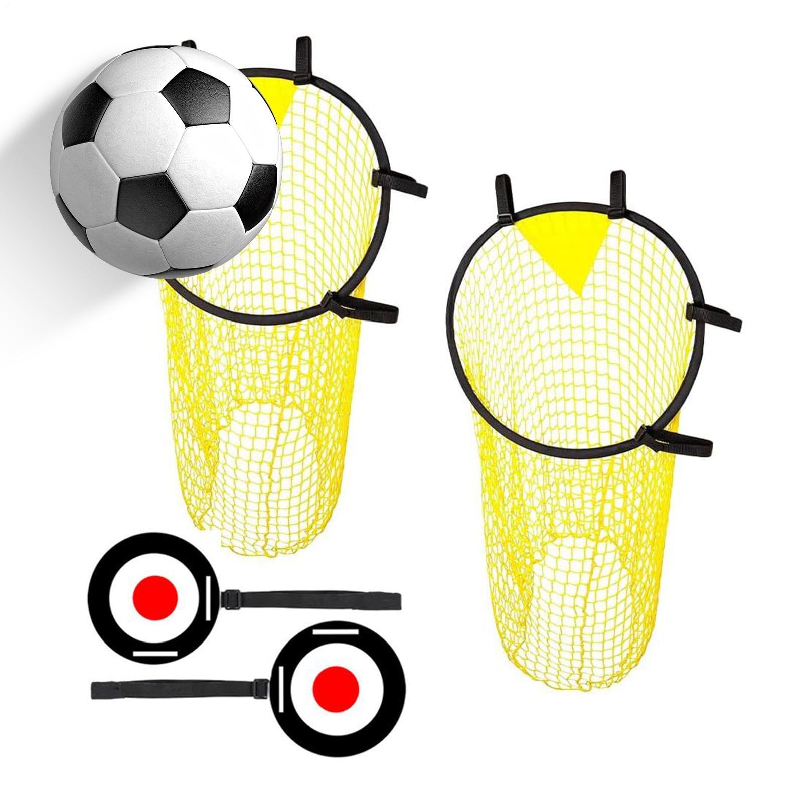 Red objetivo de portería desmontable para entrenar la puntería infantil 8