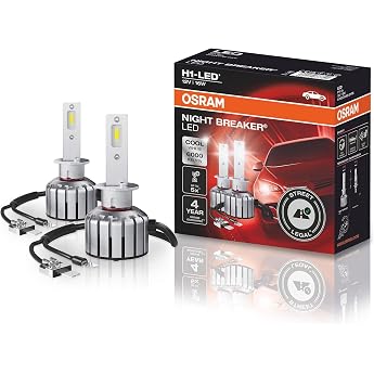 Osram Night Breaker H1 LED up to 40% less glare first road approved H1 LED retrofit lamp [Energy Class A]