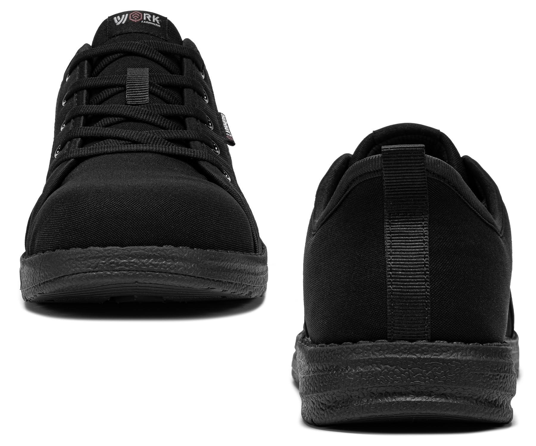 LARNMERN Zapatos de Seguridad para Hombre Slip On Zapatillas Trabajo con Puntera de Acero Calzado Seguridad Ligero Comodo Calzado de Seguridad Hombre Amortiguación