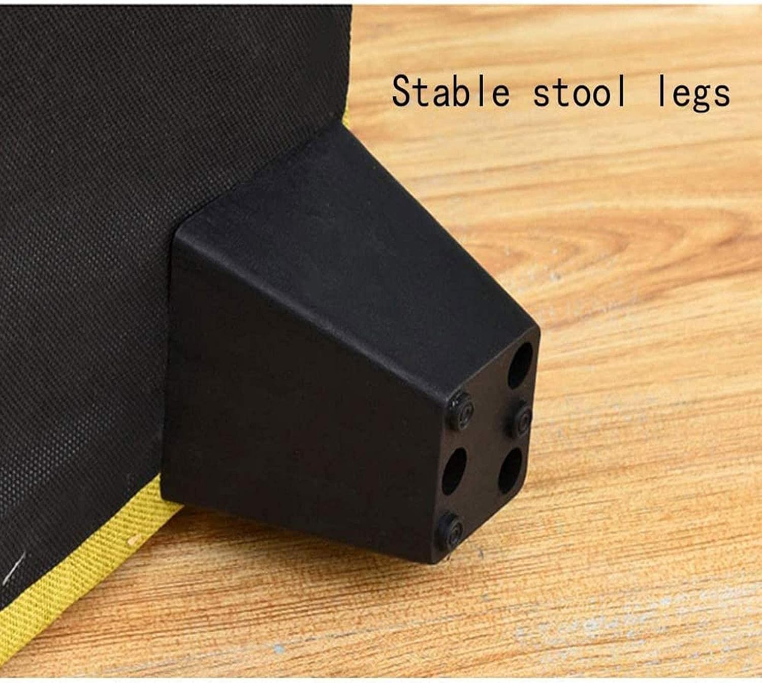 LaseVe Footstool, Footstool Dressing Table Footrest Sofa Stool, Solid Wood Fabric Living Room Shoe Bench Creative Household Stool Footstool 60×40×40cm Seat Storage Footstool(C