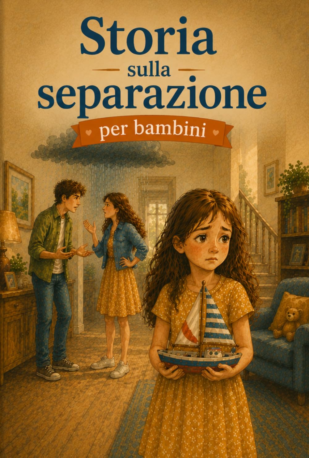 Storia sulla separazione per bambini: Un libro per spiegare la separazione dei genitori ai bambini