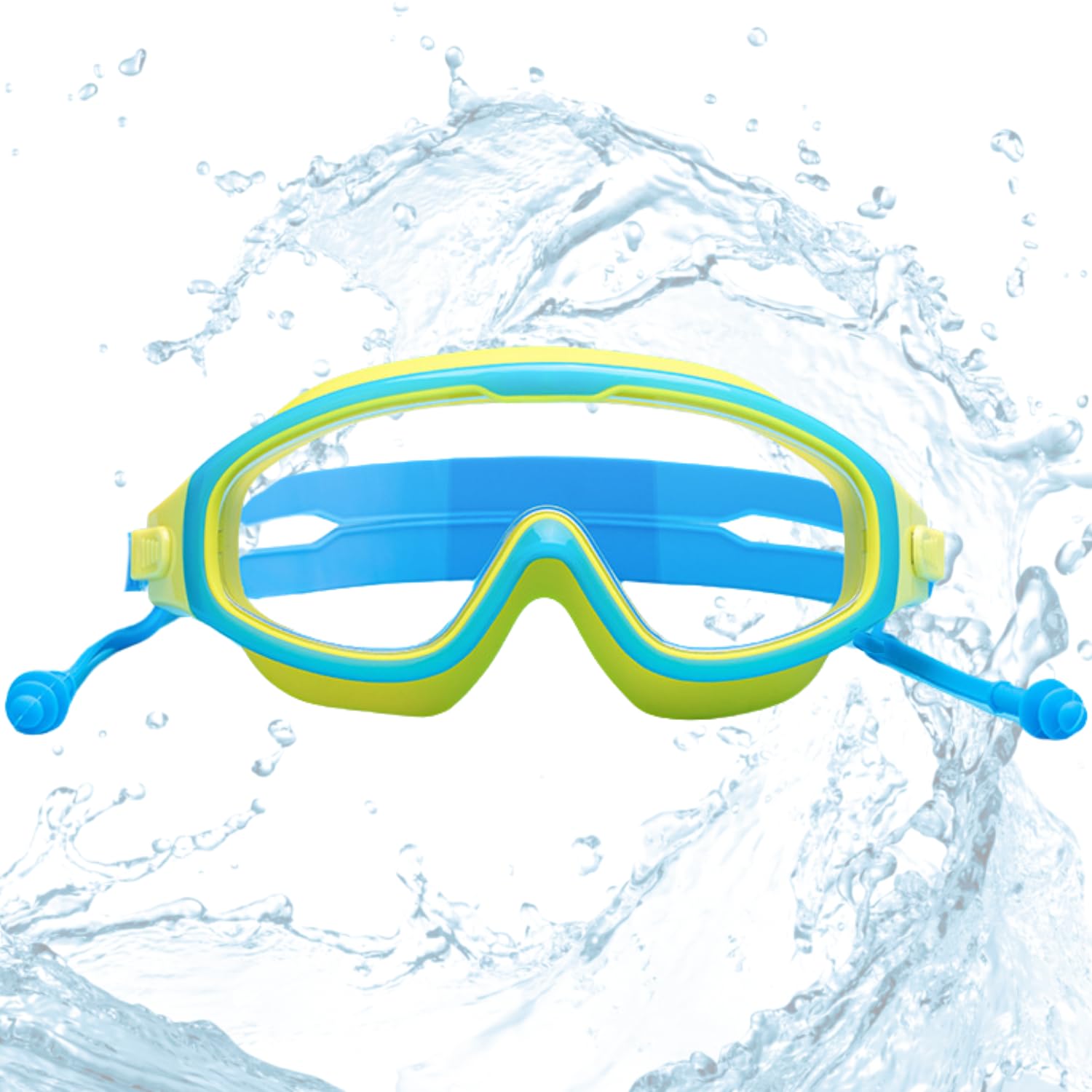 See full amazon price history chart for KARBD Swimming Goggles Large Frame Wide View Big Glasses with Ear Plugs Connected Swim Pool Water Sports Eyes Protection for Kids Teens Adults Men Women (5+ Years, Wide Frame Blue Lime) KARBD Swimming Goggles Large Frame Wide View Big Glasses with Ear Plugs Connected Swim Pool Water Sports Eyes Protection for Kids Teens Adults Men Women (5+ Years, Wide Frame Blue Lime) (B0CWGY7Q8W) Amazon Price History, Amazon Price Tracker