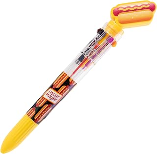 ABG Accessories Novelty Candy & Snack Brand Multi Color Pens, Kids Party Favors, Cute Ballpoint Pen, Fun, Icee, Cheetos, Eggo, CheezIt & more 1 pack