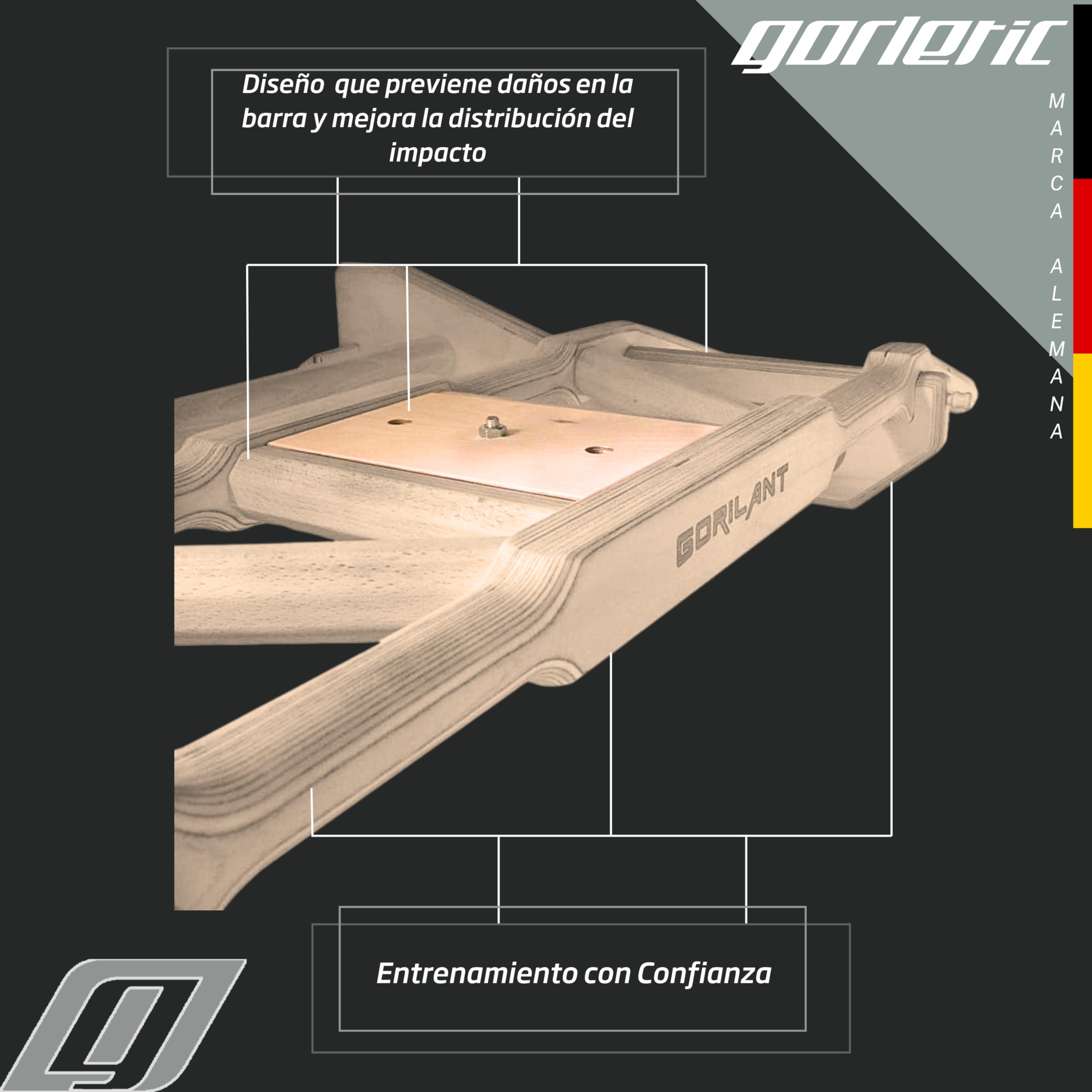 Support Sac de Frappe pour Barre de Traction Titan: conçu pour Les entraînements de Boxe, MMA, pour Barre de tractions Murale