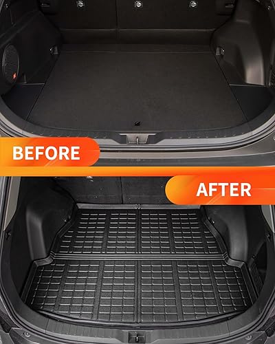 Miniatura 9 de Tapete de carga compatible con Toyota Rav4 Frunk Mat TPE 2019, 2020, 2021, 2022, 2023, 2024, alfombrilla de carga TPE para todo tipo de clima,