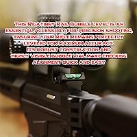 Vista 5 de Precision Picatinny Bubble Level,Anti-Cant Level