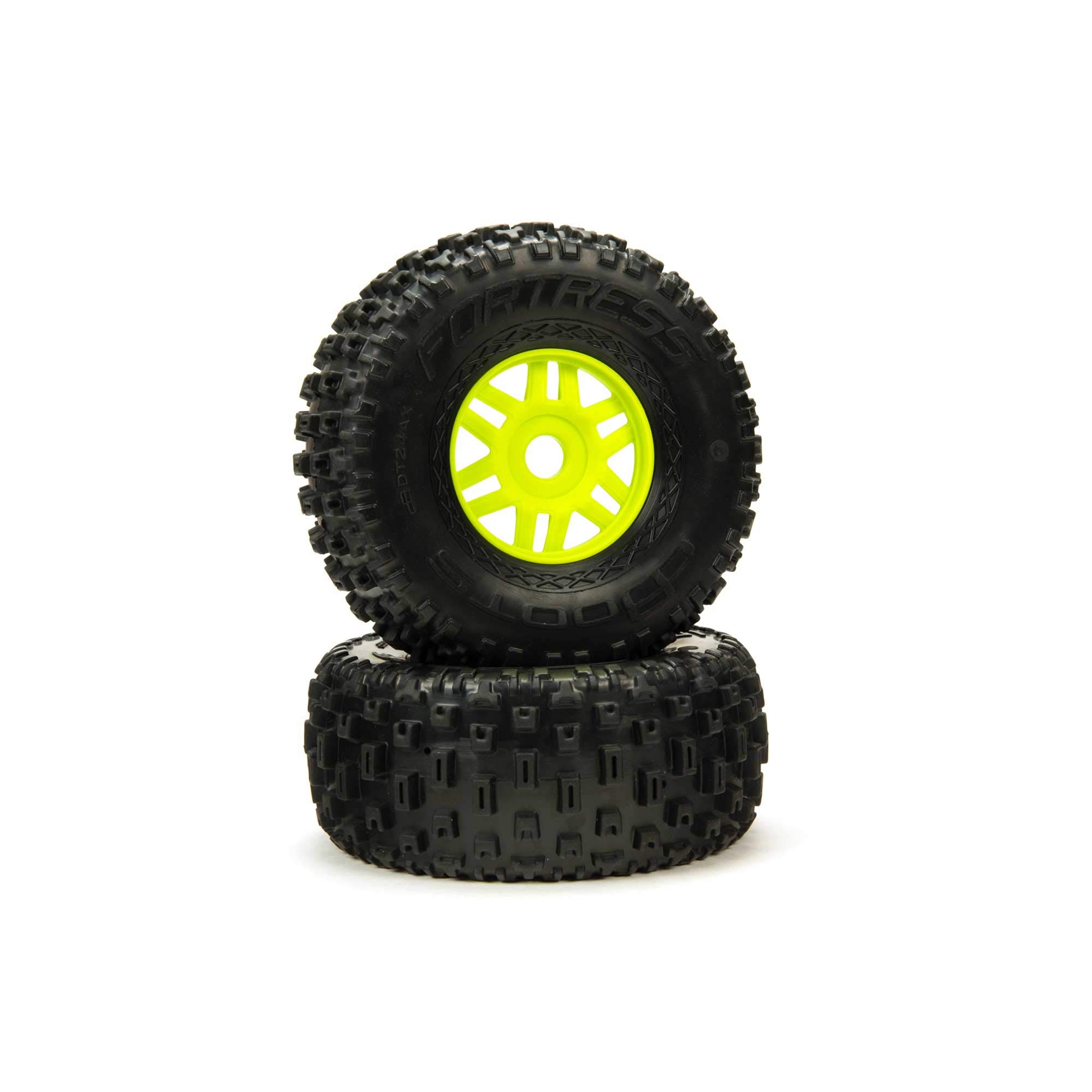 Louise RC - MT-MCROSS - 1-10 Monster Truck Banden Set - Verlijmd op