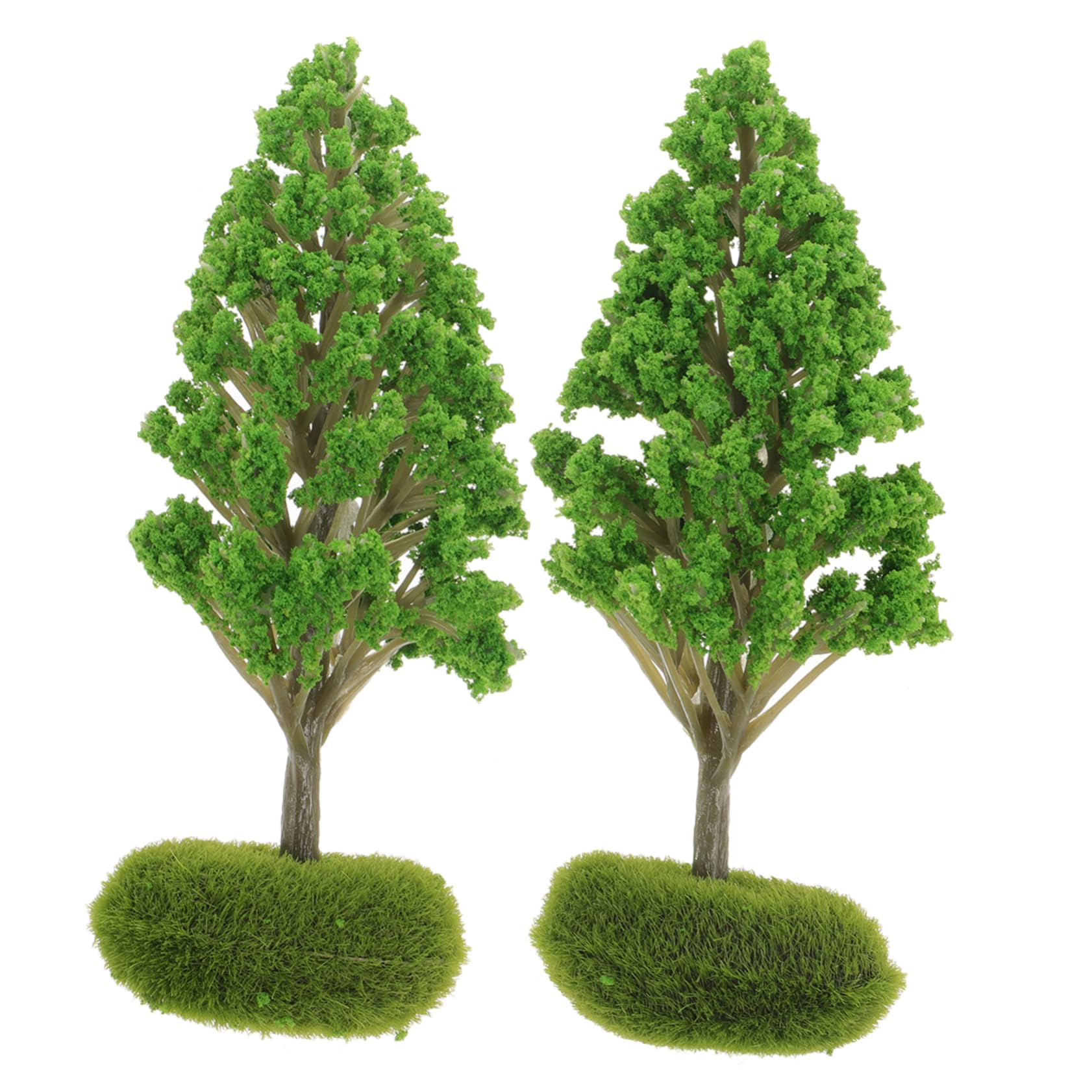 NUOBESTY 10piezas De Árboles Diorama Maquetas De Construcción y Decoración De Miniaturizados