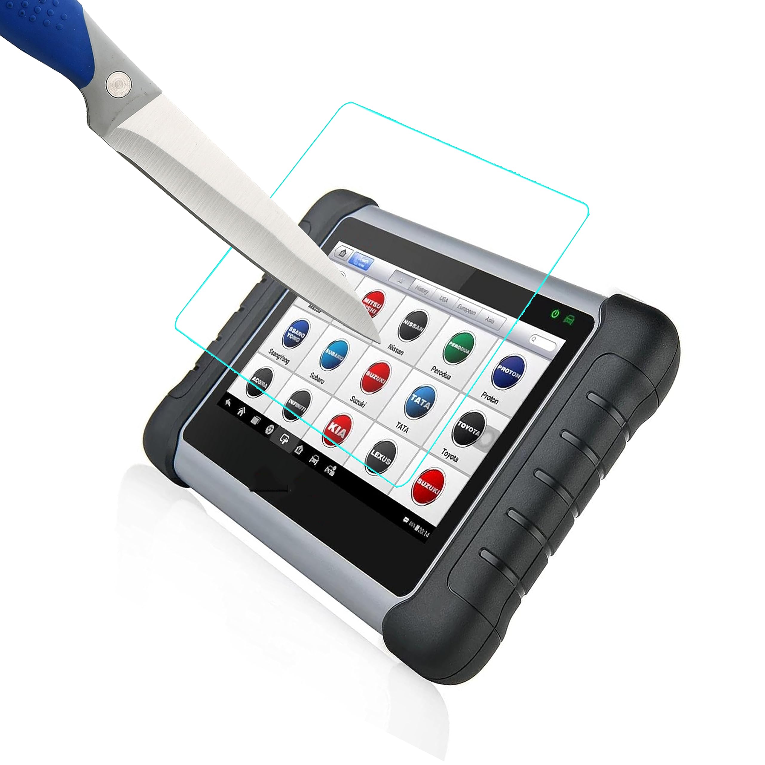 Protection écran Verre Trempé Pour Scanners Autel - Compatible MK808, MX808, DS808, MP808, IM508, TS608