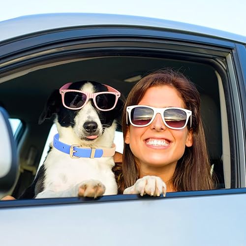 Miniatura 7 de HIIXHC Collares de perro impermeables, suaves, duraderos, fáciles de limpiar, ajustables de goma para perros pequeños, medianos y grandes