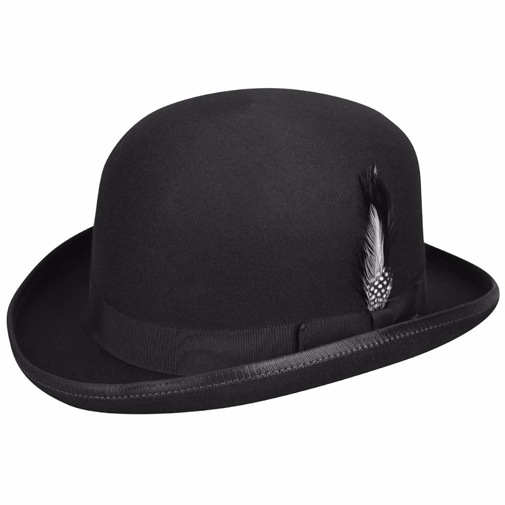 Bailey of Hollywood Derby Hat Black, Small at Amazon Men's