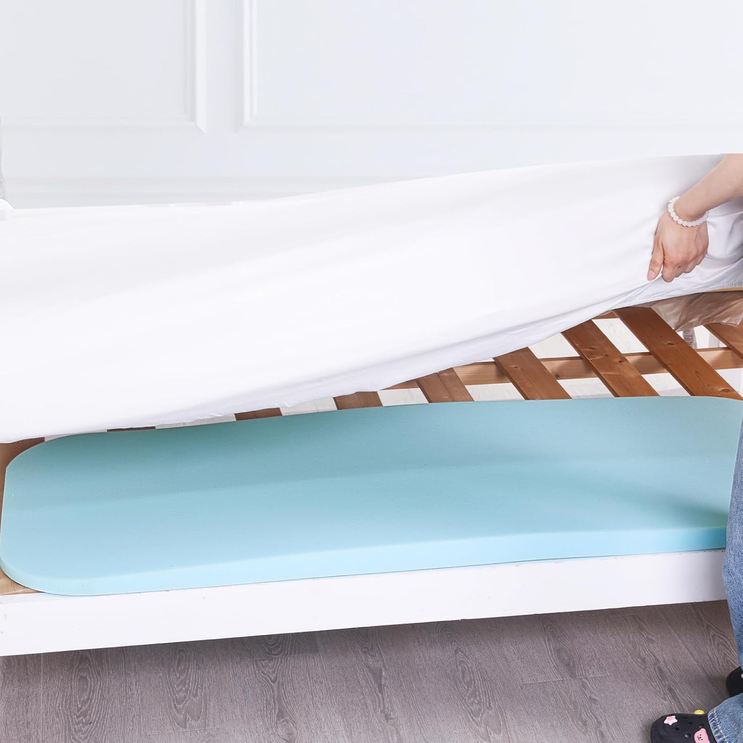 HOMBYS Density Mattress Sag Support, Under Mattress Support Pad to Fix