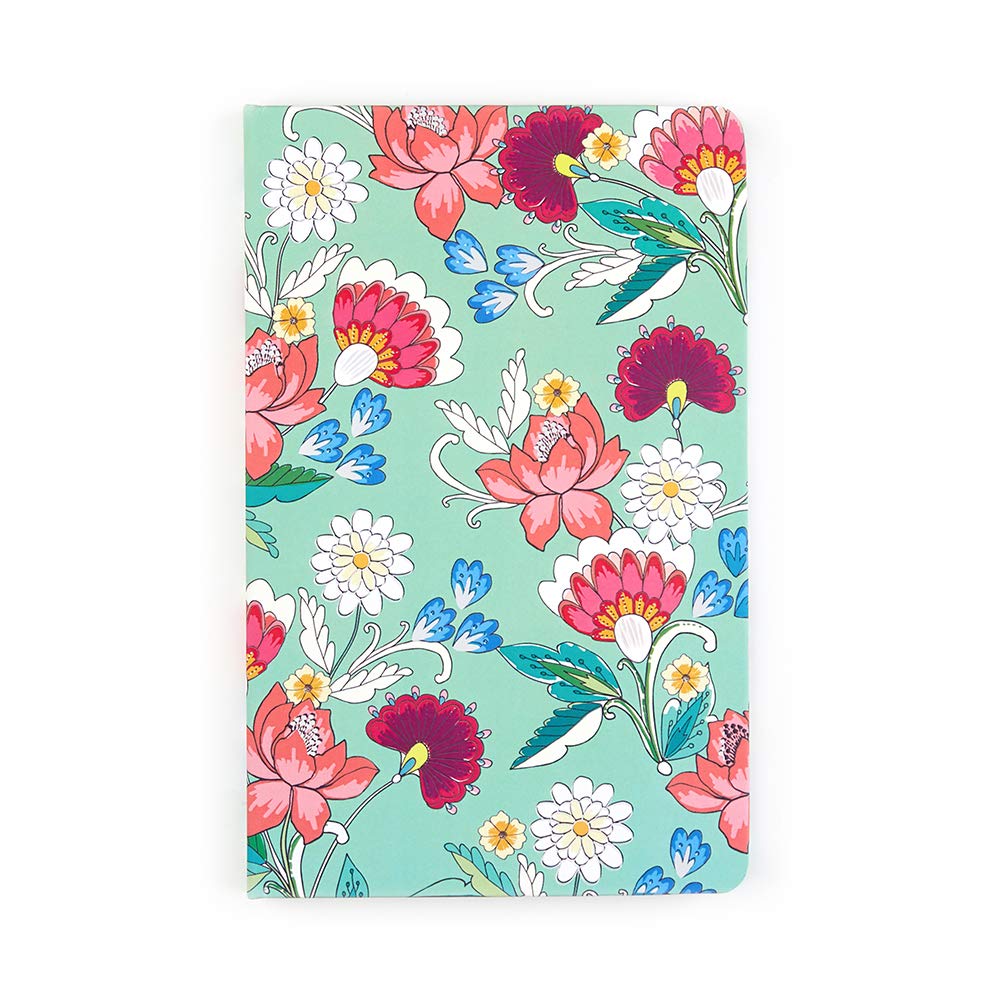 Erin Condren Designer Hardbound Cover 5x8 Notebook - College Ruled Lined Pages and a Vintage Floral Design Themed. Great for Journaling, Writing, and Taking Notes      Office Product – Notebook