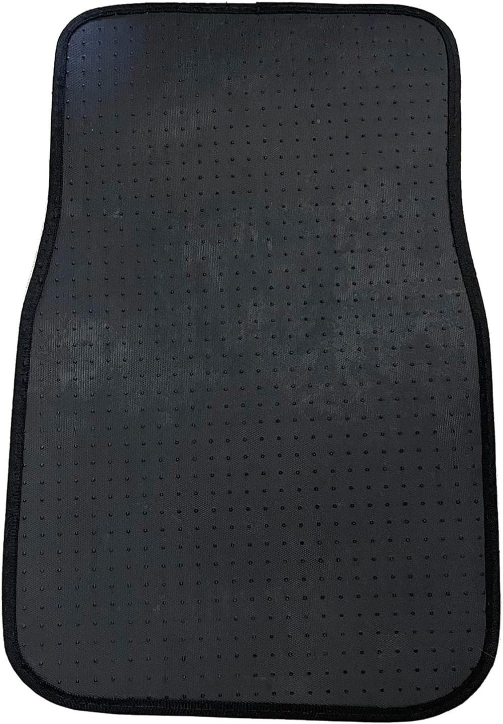 A Set of 4 Universal Fit Front and Rear Logo Plush Carpet Floor Mats - RED RAM