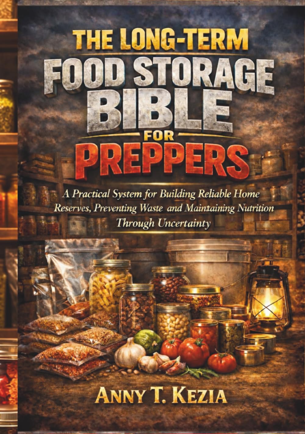 THE LONG-TERM FOOD STORAGE BIBLE FOR PREPPERS: A Practical System for Building Reliable Home Reserves, Preventing Waste and Maintaining Nutrition Through Uncertainty