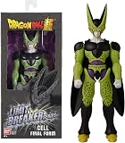 Dragon Ball Super Bandai Figurina gigante Limit Breaker - Cell forma perfetta - Licenza ufficiale Dragon Ball - Grande Figurina Cell 30 cm - Giocattolo per bambini 4 anni e + - 36747 - 1