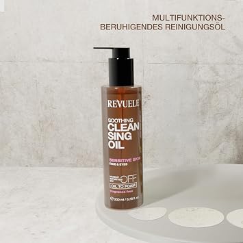 Revuele Cleansing Oil Collection for Normal Dry and Sensitive Skin (200 ml)