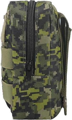Miniatura 10 de Bolso táctico militar al aire libre EDC Molle bolsa cremallera paquete de cintura bolsa cinturón bolsa teléfono caso para acampar senderismo