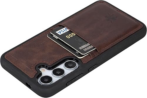 Vista 156 de Venito Capri - Funda de piel tipo cartera compatible con Samsung Galaxy Note 10 Plus (6.8 pulgadas), extra segura, con bloqueo RFID y cubierta