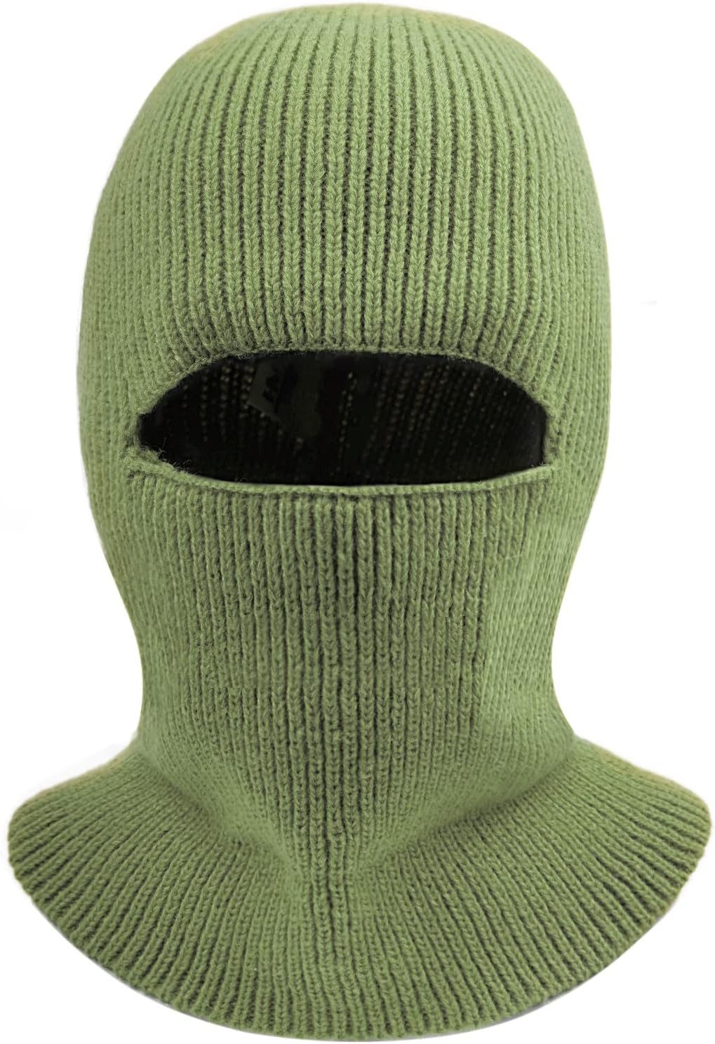 CLAPE Balaclava Ski Mask Warm Face Mask for Cold Weather Balaclava Knitted Cap Mens 2-in-1 Hat Snow Mask Neck Warmer Hood