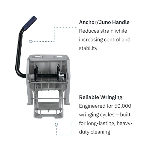 Vista 14 de Carlisle Commercial - Cubeta para limpiador con escurridor de presión lateral