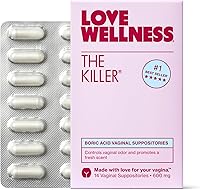 Vista 9 de Love Wellness The Killer & Flora Power Dúo de supositorios vaginales con ácido bórico, probióticos y vitamina C Apoya el equilibrio del pH