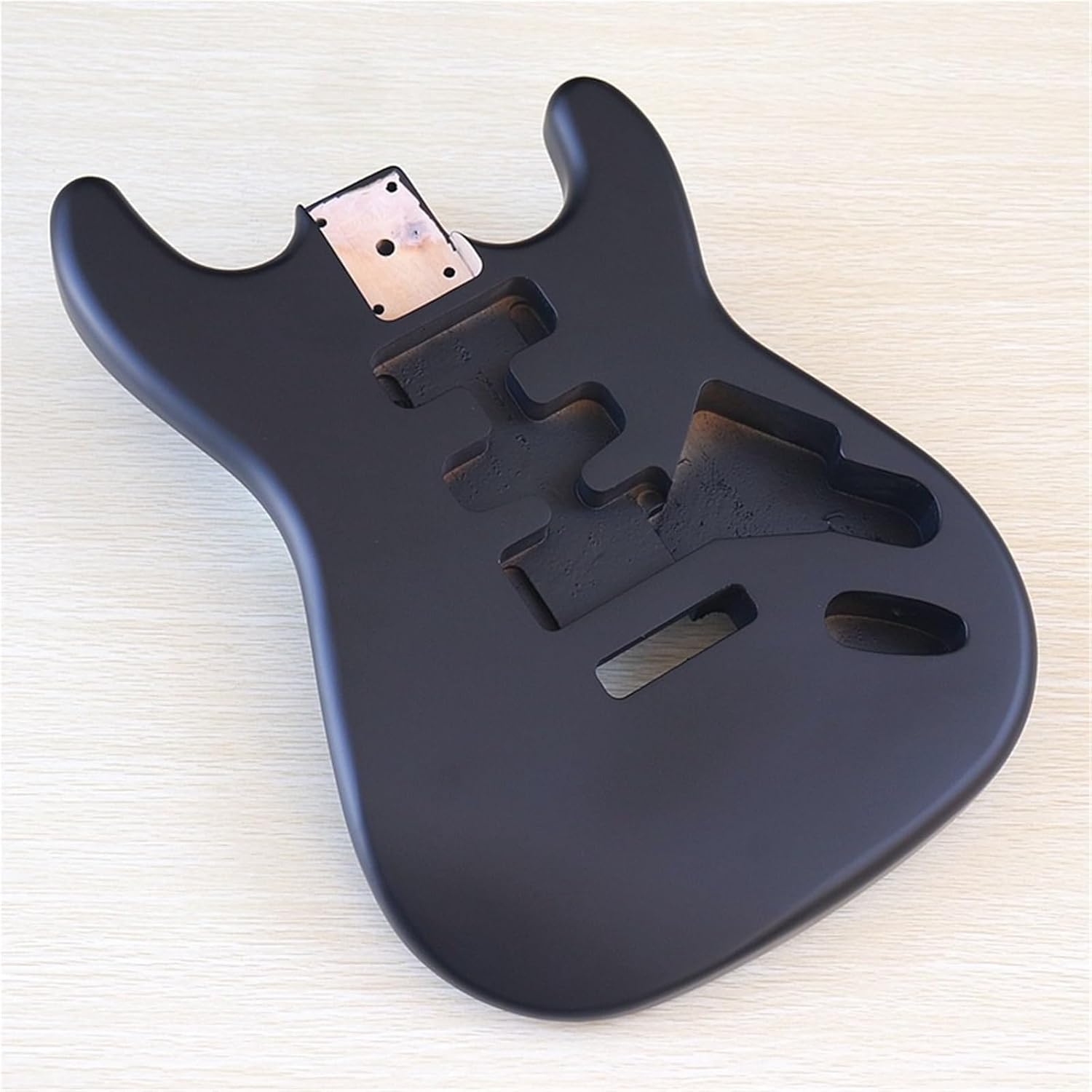 ストラトキャスター ボディ マットブラック エレキギターボディマット