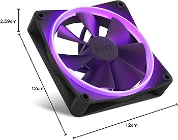 NZXT 120mm RGBファンとコントローラーセット Amazon.com: F120RGB Duo - 120mm Dual-Sided RGB Fan - Triple Pack