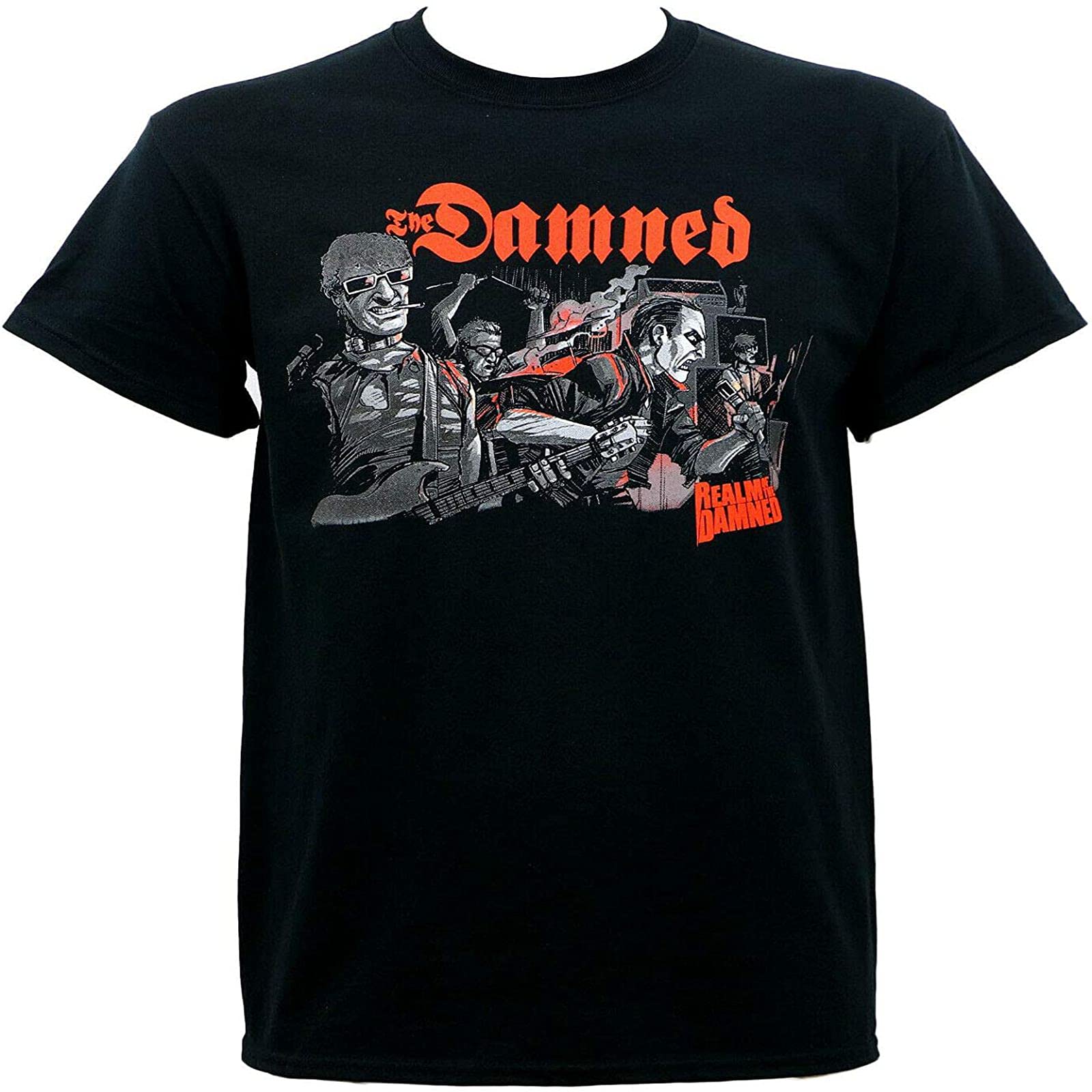 The Damned Rotd Realm of The Damned Men T-Shirt Black XL