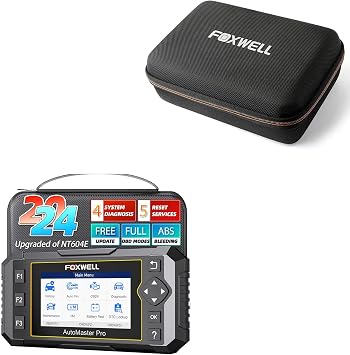 2024 FOXWELL Code Reader NT614 Elite and FOXWELL NT301 CASE