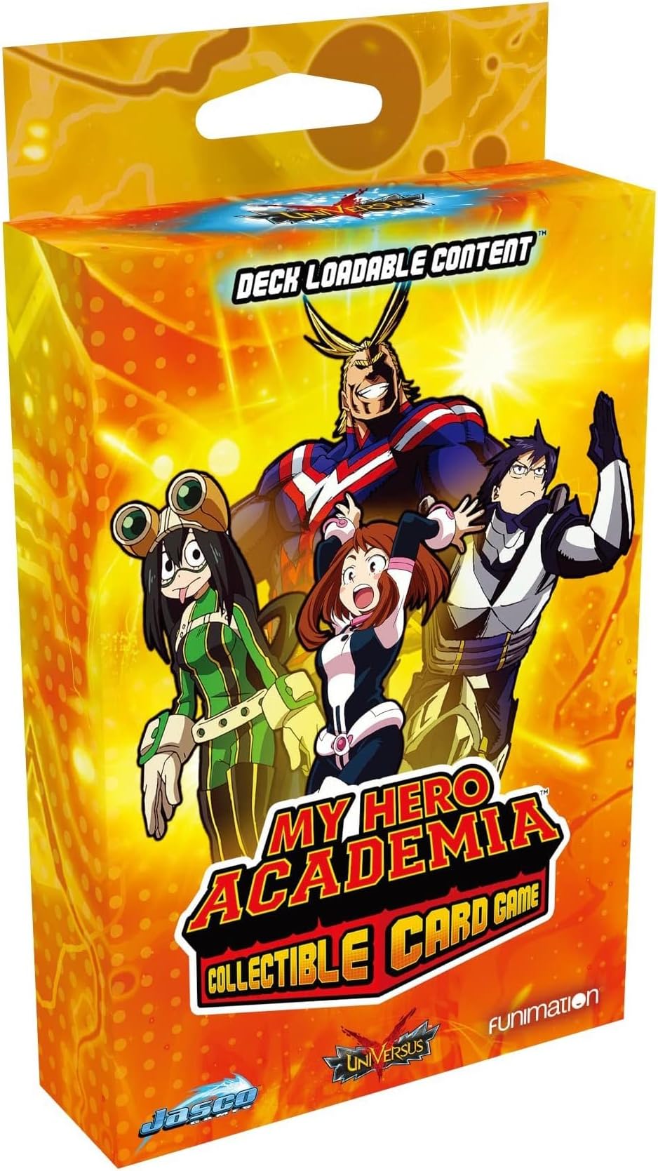 Jasco My Hero Academia Collectible Card Game - Deck-Loadable Content - Wave 1 | Trading Card Game | Ages 14+ | For 2 Players | Average Playtime 45+ Minutes | Made by Games