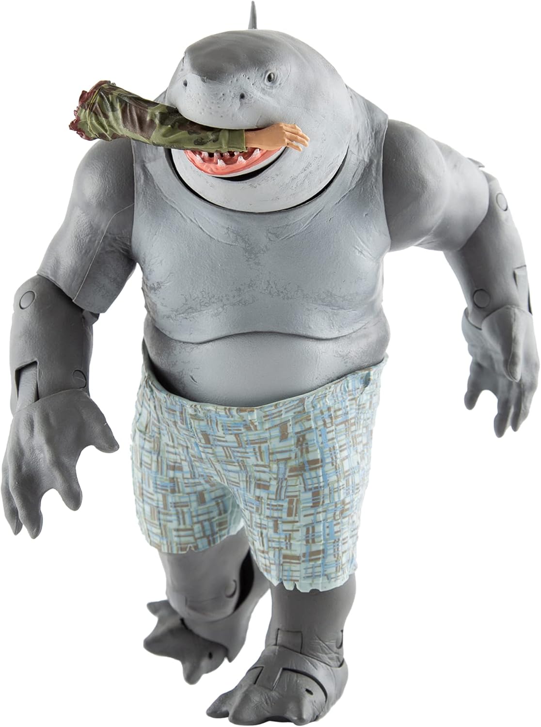 McFarlane 15088-9 Toys DC Suicide Squad Movie-Megafig-King Shark (Gold Label), Multicolour, 12 years +