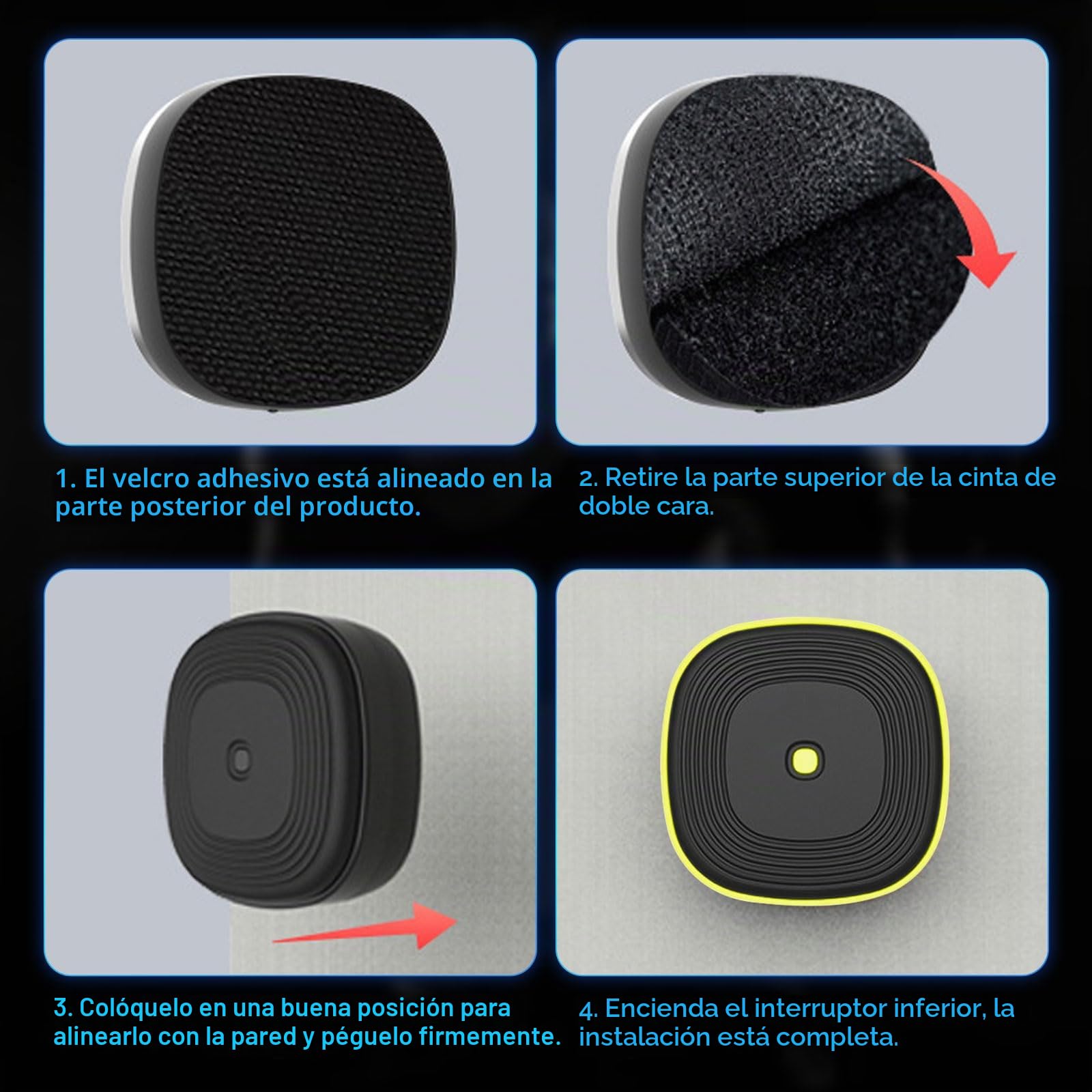 Kit de Entrenamiento de Luces de Agilidad de reacción Deportiva, Luces de Entrenamiento de reacción, 8 lámparas, 10 Modos, Mejora la Velocidad, Agilidad para gimnasios, Entrenadores y Boxeo