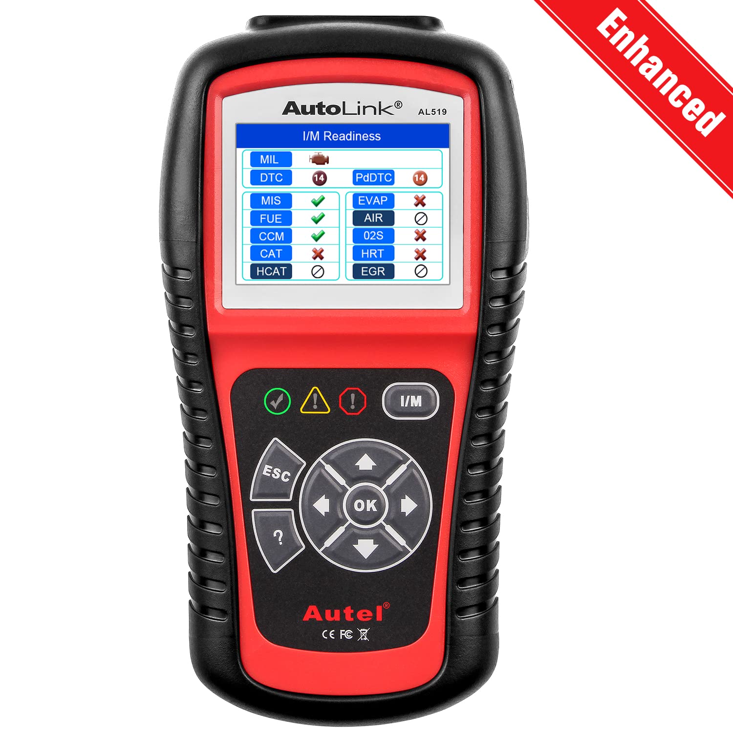 Buy Autel AutoLink AL519 OBD2 Scanner Enhanced Mode 6 Car Diagnostic
